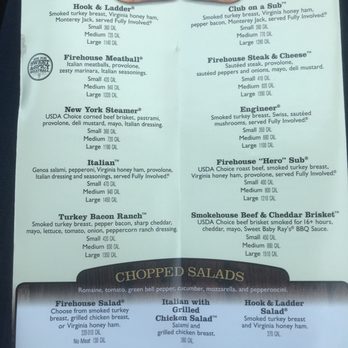 Firehouse Subs - Menu - Fast Food Near Me - Lakewood, Washington