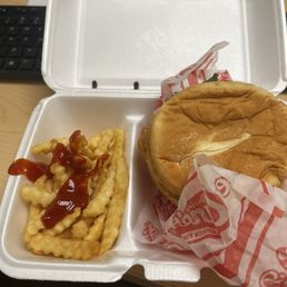 Cold fries made it worse Cold fries made it worse