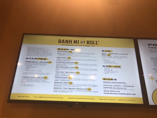 Banh mi and roll + by null