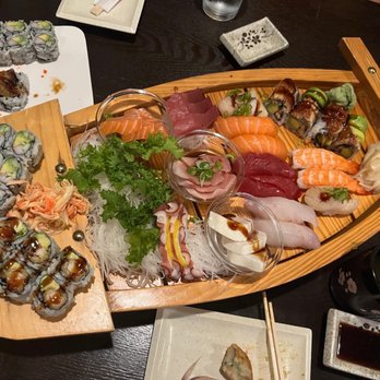 Yoshi Sushi - Love boat (small) $75 - Sushi Bars Near Me - Martinsville, New Jersey Yoshi Sushi - Love boat (small) $75 - Sushi Bars Near Me - Martinsville, New Jersey