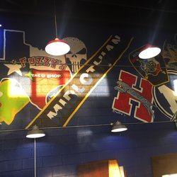 Fuzzy's Taco Shop - Large painting completed by local high schoolers from both MHS and MHHS.    Nice!!