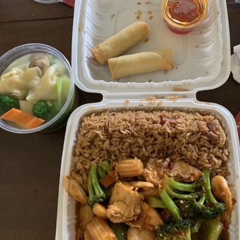 JJ Chinese Express - 46. Hunan Chicken Combo Wor Wonton Soup - Chinese Near Me - Long Beach, California JJ Chinese Express - 46. Hunan Chicken Combo Wor Wonton Soup - Chinese Near Me - Long Beach, California