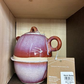 World Market - Beautiful one of a kind tea pot and cup - Furniture Stores Near Me - Los Angeles, California World Market - Beautiful one of a kind tea pot and cup - Furniture Stores Near Me - Los Angeles, California