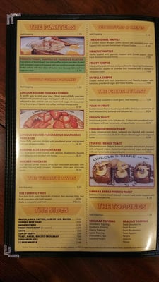 Menu photo 5 Lincoln Square Pancake House Greenfield, IN