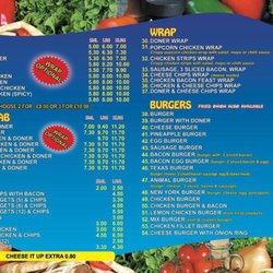 Cross KEBAB - Menu