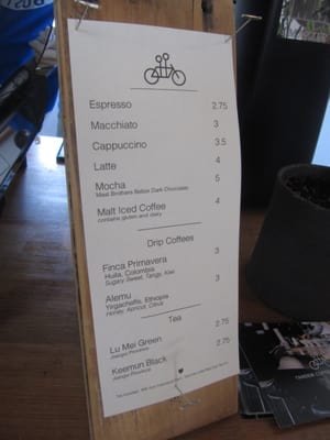 Menu photo 4 Tandem Coffee Roasters Portland, ME Menu photo 4 Tandem Coffee Roasters Portland, ME