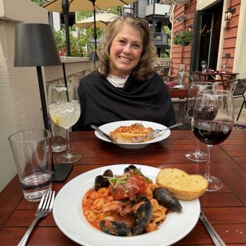 Montevino - Our main courses, the Pappardelle Bolognese and Frutti di Mare. - Wine Bars Near Me - Snowmass Village, Colorado Montevino - Our main courses, the Pappardelle Bolognese and Frutti di Mare. - Wine Bars Near Me - Snowmass Village, Colorado