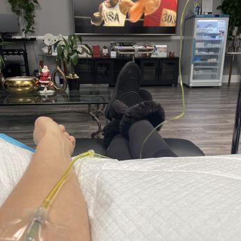 PurIVy Drip Therapy Lounge - During my IV process - IV Hydration Near Me - Santa Ana, California