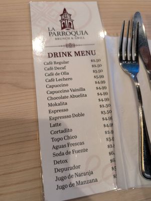 Menu photo 2 La Parroquia Brunch and Grill Laredo, TX Menu photo 2 La Parroquia Brunch and Grill Laredo, TX