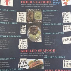 Monroe Fish Market - Menu