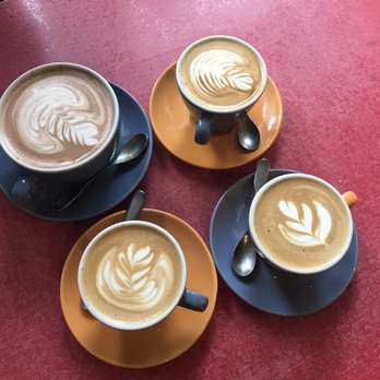 Box Brownie Coffee - 3 Flat white & hot chocolate really good! - Coffee & Tea Near Me - Stratford-upon-Avon, WAR