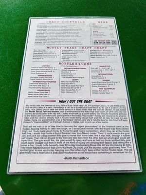 Menu photo 8 Rodeo Goat Denton, TX Menu photo 8 Rodeo Goat Denton, TX