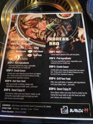 Menu photo 1 Burnin 99 North Charleston, SC Menu photo 1 Burnin 99 North Charleston, SC