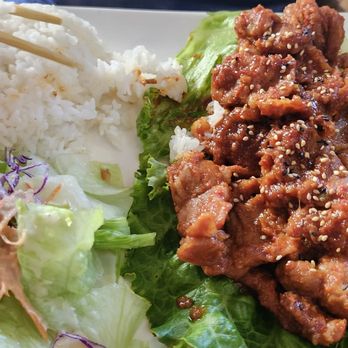 Mr. Teriyaki Sushi - Spicy pork - Sushi Bars Near Me - Burlingame, California Mr. Teriyaki Sushi - Spicy pork - Sushi Bars Near Me - Burlingame, California