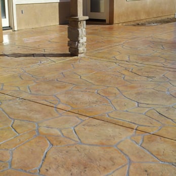 Zafra Concrete - Vista- natural Arizona flagstone stamp concrete. - Masonry/Concrete Near Me - Oceanside, California