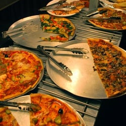 Efes Taverna - A variety of pizzas.