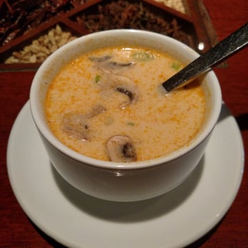 Top Spice - This is my first time trying coconut soup! - Thai Near Me - Atlanta, Georgia Top Spice - This is my first time trying coconut soup! - Thai Near Me - Atlanta, Georgia
