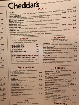 Menu photo 6 Cheddar's Scratch Kitchen Colorado Springs, CO Menu photo 6 Cheddar's Scratch Kitchen Colorado Springs, CO