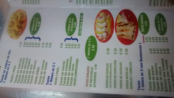 Menu photo 5 Taquería de Paso Tlaquepaque Ciudad de México, DIF