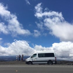 Hawaii Adventures Now! - We use Mercedes Benz High-Ceiling Vans for our Big Island Volcano tours and hikes!