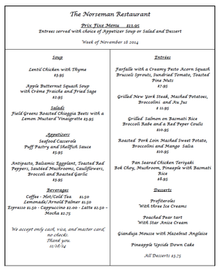 Menu photo 5 Norseman Restaurant Pleasant Hill, CA Menu photo 5 Norseman Restaurant Pleasant Hill, CA