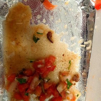 Mesquite Fresh Street Mex - Left over water from carne asada tacos. They were ok but way too watery. - Mexican Near Me - Phoenix, Arizona