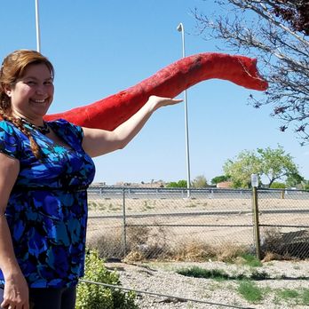 Large Red Dinosaur - Landmarks & Historical Buildings Near Me - Albuquerque, New Mexico