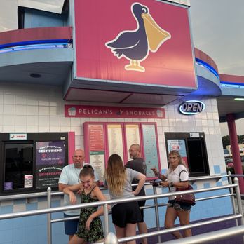 Pelican's SnoBalls - The family finally getting to try Pelicans after I have bragged all year!! - Desserts Near Me - Norfolk, Virginia Pelican's SnoBalls - The family finally getting to try Pelicans after I have bragged all year!! - Desserts Near Me - Norfolk, Virginia