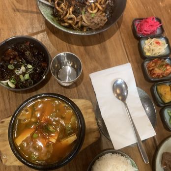 Korean Superette - Jjajangmyeon, beef stew, Palace Rice Cakes (Non-Spicy) - Korean Near Me - Berkeley, California
