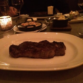 Mooo.... Beacon Hill - Grass Fed NY sirloin. Lobster mac and cheese. Mashed potatoes. Asparagus (not pictured) - Steakhouses Near Me - Boston, Massachusetts