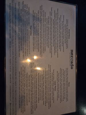Menu photo 2 Mercado - Pasadena Pasadena, CA Menu photo 2 Mercado - Pasadena Pasadena, CA