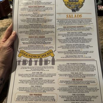 Prison Hill Brewing - Menu - New American Near Me - Yuma, Arizona Prison Hill Brewing - Menu - New American Near Me - Yuma, Arizona