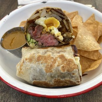 The Shop Brunch - Wagyu Burrito - New American Near Me - Santa Barbara, California The Shop Brunch - Wagyu Burrito - New American Near Me - Santa Barbara, California
