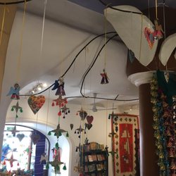 La Casa del Artista - Metal angels, super unique, available in December. Awesome to give as Christmas ornament gifts.