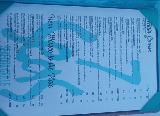 Menu photo 5 7 Seas San José del Cabo, BCS Menu photo 5 7 Seas San José del Cabo, BCS