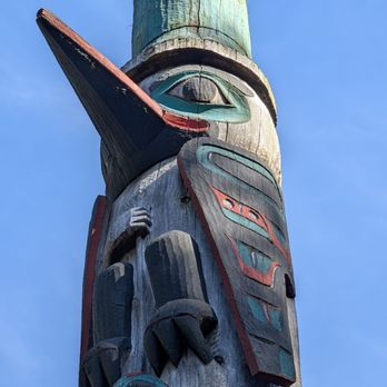Totem Heritage Center - Raven on top - Museums Near Me - Ketchikan, Alaska