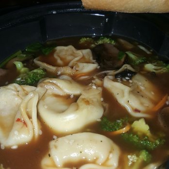 Panera Bread - Thai chicken wonton broth bowl - Sandwiches Near Me - Bensalem, Pennsylvania Panera Bread - Thai chicken wonton broth bowl - Sandwiches Near Me - Bensalem, Pennsylvania