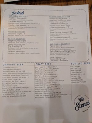 Menu photo 8 The Stones Common House & Kitchen Stoneham, MA Menu photo 8 The Stones Common House & Kitchen Stoneham, MA