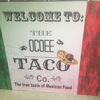 The Ocoee Taco Company - Hours: Tuesday- Sunday 11:00-8:30 pm - Mexican Near Me - Ocoee, Florida The Ocoee Taco Company - Hours: Tuesday- Sunday 11:00-8:30 pm - Mexican Near Me - Ocoee, Florida
