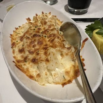 Eddie V's Prime Seafood - Au Gratin Cheddar Potatoes - Seafood Near Me - Plano, Texas Eddie V's Prime Seafood - Au Gratin Cheddar Potatoes - Seafood Near Me - Plano, Texas
