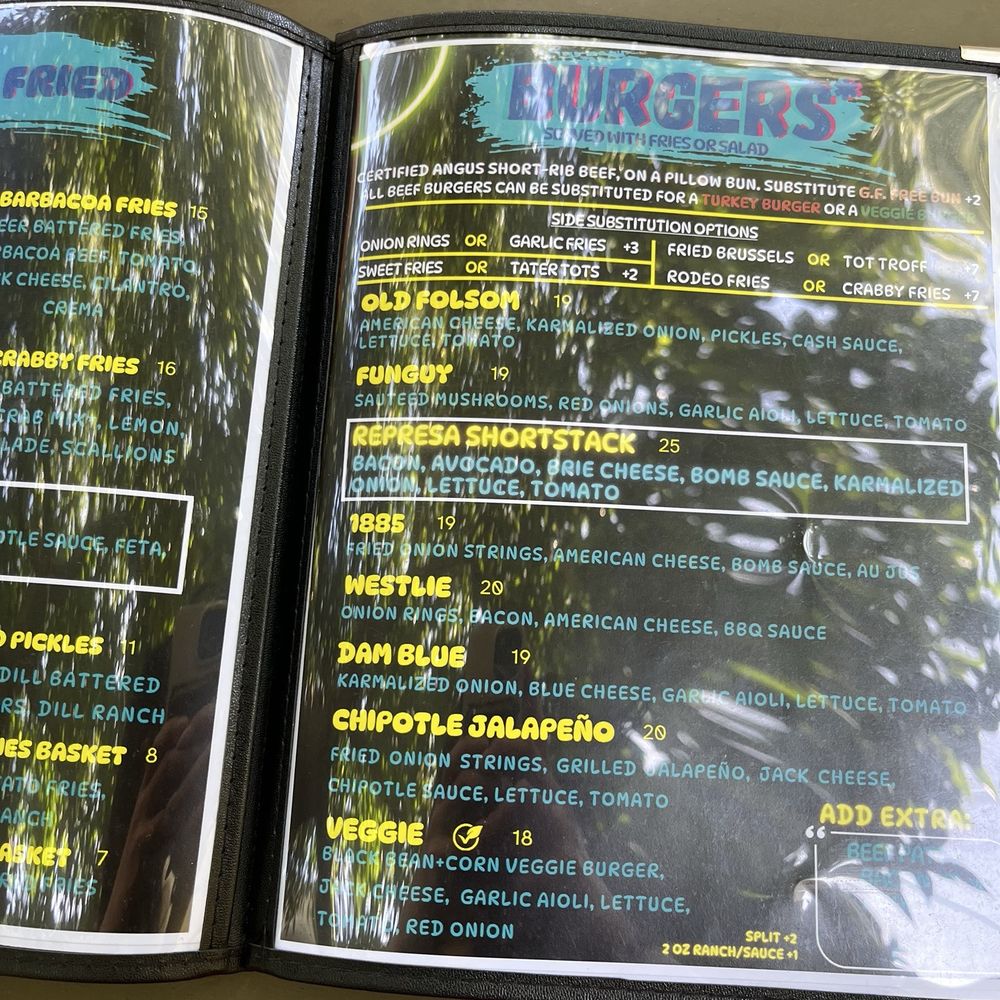 Represa Grill by Chef William Hartzell - Menu - Burgers Near Me - Folsom, California Represa Grill by Chef William Hartzell - Menu - Burgers Near Me - Folsom, California
