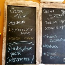 Woodstock Pie And Coffee - Menu