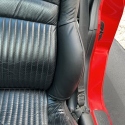 Upholstery Unlimited - Repaired seat bolster.