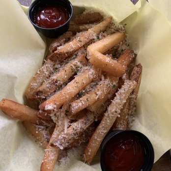 The Blind Donkey - Garlic Parmesan fries - Whiskey Bars Near Me - Pasadena, California The Blind Donkey - Garlic Parmesan fries - Whiskey Bars Near Me - Pasadena, California