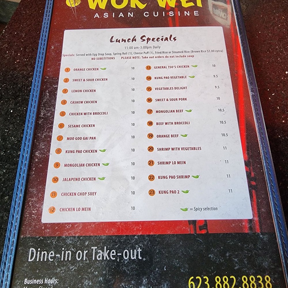 WOK WEI ASIAN CUISINE - Updated May 2025 - 196 Photos & 343 Reviews - 15560  W Roosevelt St, Goodyear, Arizona - Cantonese - Restaurant Reviews - Phone  Number - Menu - Yelp