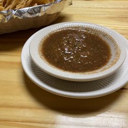 Chile Verde - A pubic hair was in the salsa