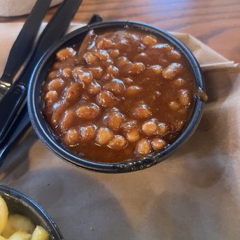 Mission BBQ - Baked beans with brisket - Sandwiches Near Me - Lake Mary, Florida