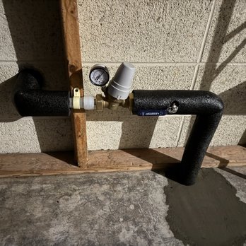 Service Plus Plumbing - Pressure reduction valve installed next to property side shut off. - Plumbing Near Me - Portland, Oregon Service Plus Plumbing - Pressure reduction valve installed next to property side shut off. - Plumbing Near Me - Portland, Oregon