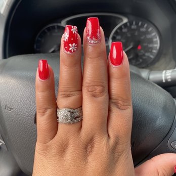Katella Nails & Spa - Dipping gel- design by Mary - Nail Salons Near Me - Orange, California Katella Nails & Spa - Dipping gel- design by Mary - Nail Salons Near Me - Orange, California