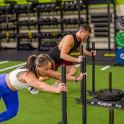 From sled pushes to rowing intervals, The Edge is designed for high-energy functional training.